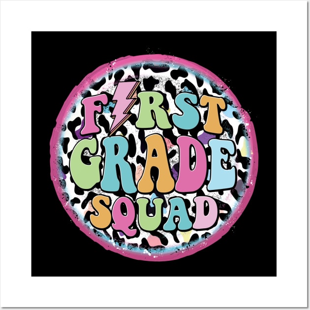 First Grade Squad Wall Art by DigitalCreativeArt